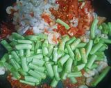 Foto langkah ke 3 dari resep Oseng pedas udang buncis.