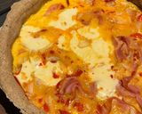 Foto del paso 6 de la receta: Tarta integral de jamón y queso para llevar en vianda