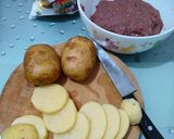 Foto langkah ke 2 dari resep Bakso Kentang Saus Tiram.