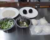 豆沙鍋餅+蔥油餅的食譜步驟1照片