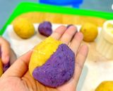 Hình bước làm 4 của món Bánh Trung Thu Khoai Lang 2 Màu