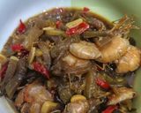 Foto langkah ke 4 dari resep Tumis Labu Siam Udang.
