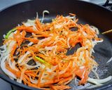 沙茶豬肉炒麵的食譜步驟4照片