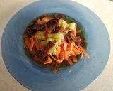 Foto del paso 3 de la receta: Carpaccio vegetal fungi marinado y carpaccio de manzana natural