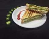 A picture of step 3 of 20 minutes Chilli Cheese Sandwich for Breakfast or Snacks.