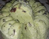 Foto langkah ke 8 dari resep Bolu kukus kurma greentea "tanpa mixer".