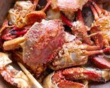 Hình bước làm 6 của món Cua hoặc Ghẹ Rang Me