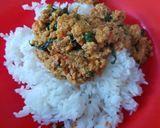 Foto langkah ke 4 dari resep 68. Tumis Oncom Kemangi.