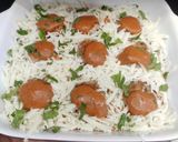 A picture of step 16 of Chicken kebab makhani pasta.