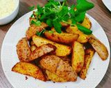 Foto del paso 4 de la receta: Papas rústicas con salsa de Queso