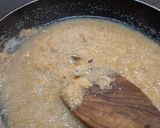 A picture of step 5 of Besan sooji Halwa.