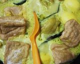 Foto langkah ke 4 dari resep Opor Ayam Telur Bumbu Kuning 👍.