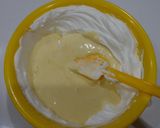Hình bước làm 2 của món Bánh ga tô hồng Kong