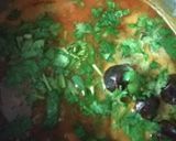 A picture of step 3 of Idli sambar red chutney.