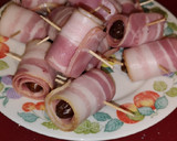 Foto del paso 1 de la receta: Rollos de dátil con bacon