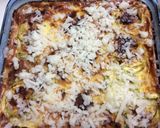 Foto del paso 2 de la receta Lasaña de calabacín con bechamel de huevo y queso 🥚🧀