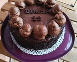 Foto del paso 21 de la receta: Tarta de chocolate con profiteroles de cacao