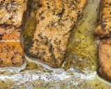 A picture of step 2 of Dill honey glazed salmon.