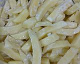 A picture of step 3 of Cheesy Fries.