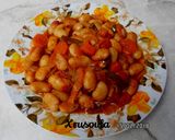 A picture of step 9 of Baked Giant Beans.