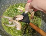 Foto langkah ke 6 dari resep Udang Tempe Sambal Ijo.