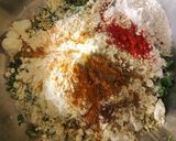 A picture of step 1 of Methi Aloo Paratha.