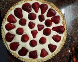 Foto del paso 5 de la receta: Tarta de queso blanco y frutillas! 🍓