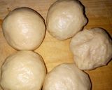 Foto langkah ke 3 dari resep Melon Pan (tanpa oven).
