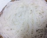 A picture of step 4 of Rice flour Idiyappam.