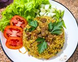 Foto langkah ke 5 dari resep Nasi Goreng Kambing.