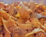Foto del paso 14 de la receta: Tagliatelle al huevo con langostinos y almejas