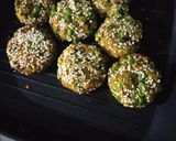 A picture of step 2 of Leftover Oats UpamaTikki.