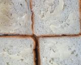 A picture of step 3 of Oats veggies sandwich.
