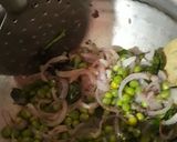 A picture of step 3 of Palak pulao.