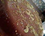 صورة لخطوة 8 من وصفة كيكة الحليب المحموس والشعيريه مع كريمة الشكولاته😋