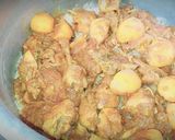 A picture of step 5 of Chicken biryani.