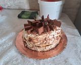 Foto del paso 20 de la receta: Torta de chocolate rellena de doble cremas