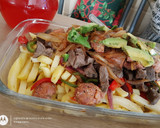 Foto del paso 4 de la receta: Chorrillana express 🍟🥩!
