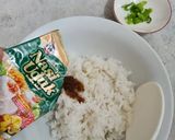 Foto langkah ke 2 dari resep Bola Nasi Telur Puyuh.