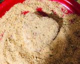 A picture of step 4 of Beetroot Cheese cutlet.
