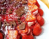 Une image de l'étape 9 de Bavarois aux fraises 🍓 coeur aux fruits rouges 😋.