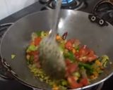 A picture of step 2 of Upma.