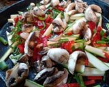 Foto del paso 1 de la receta: Tallarines con verduras varias a la crema