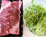 牛排蓋飯的食譜步驟1照片