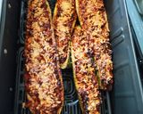 A picture of step 6 of Stuffed Zucchini in the Air Fryer.