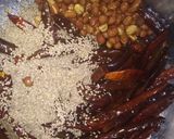 A picture of step 1 of Peanut chutney.