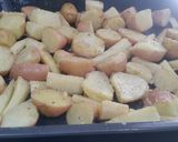 A picture of step 17 of Roast turkey with sweet chestnut, cranberry and port stuffing.