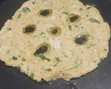 A picture of step 5 of Multigrain Atta Brinjal & Curd Thalipith.