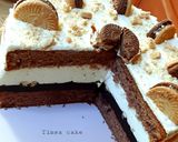 Joghurtos, csokis kekszes torta recept fázis 4 fotója