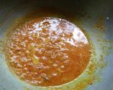 A picture of step 6 of Vegan Egg Manchurian with Potato.
